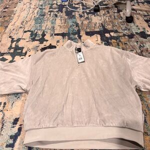 Adidas Gray Quarter-Zip Pullover